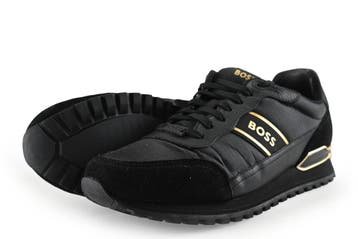 Boss Sneakers in maat 44 Zwart, Kleding | Heren, Schoenen, Boss, Verzenden, Zwart, Sneakers of Gympen