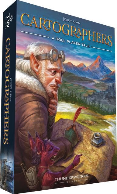 Cartographers een Roll Playing Verhaal (NL versie) |, Hobby en Vrije tijd, Gezelschapsspellen | Kaartspellen, Nieuw, Verzenden