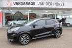 Zakelijke Lease |  Ford Puma 1.0-125pk EcoBoost Hybrid ST-Li, Stof, Zwart, Overige brandstoffen, Zwart