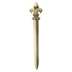 vintage koper briefopener fleur de lis 24cm*, Verzenden, Nieuw