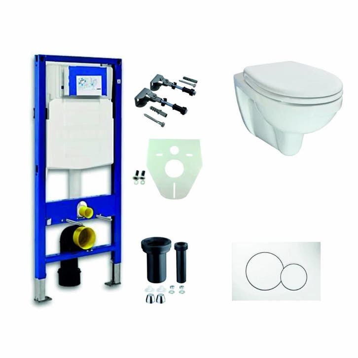 Geberit UP-320 + Trevi one pack + Sigma 01 wit, Doe-het-zelf en Verbouw, Sanitair, Ophalen of Verzenden