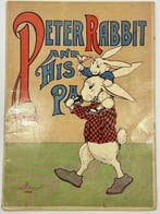 After Beatrix Potter - Lot of 4 Peter Rabbit Tales