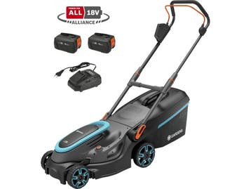 Gardena PowerMax 37/36V P4A - Accu Grasmaaier - 2 accus -, Verzenden, Nieuw, Gardena