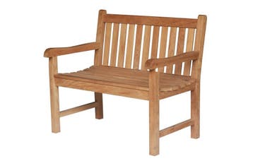 Teak Tuinbank Windsor | 100 breed, Tuin en Terras, Verzenden, Nieuw