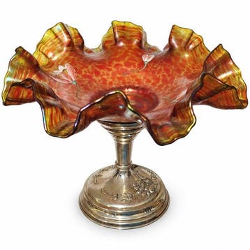 Tafelmiddenstuk - Zilver, Glas, Antiek en Kunst