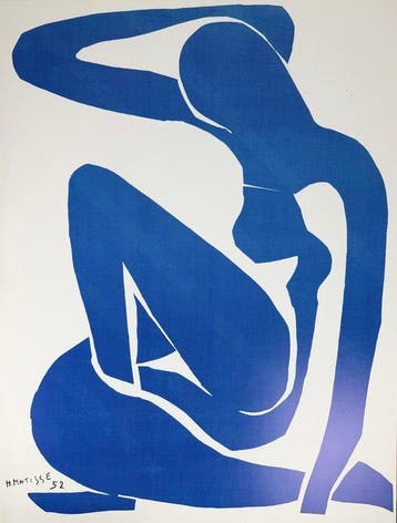 Henri Matisse (1869-1954) - Nu bleu, Antiek en Kunst