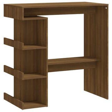 VidaXL bartafel, bruin eiken, 100 x 50 x 101.50 cm, Ophalen, Nieuw