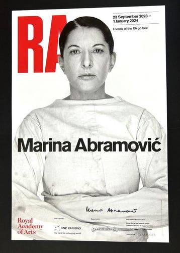 Marina Abramovic - The Spirit in Any Condition Does Not