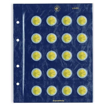 Leuchtturm Vista 2-Euro Aanvulbladen, Verzenden