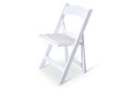 Klapstoel | Wedding chair - Wit, Ophalen of Verzenden, Nieuw, Kunststof
