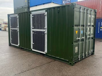 Nieuwe stal containers 20ft/30ft/40ft, Stalling, 2 of 3 paarden of pony's