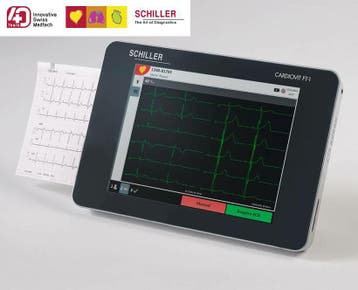 Schiller ECG monitor Cardiovit FT-1 met, Verzenden, Nieuw