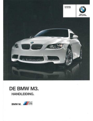 2012 BMW M3 INSTRUCTIEBOEKJE NEDERLANDS, Auto diversen, Handleidingen en Instructieboekjes