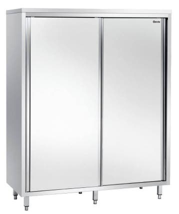Servieskast | 3 draagplanken | 120 x 60 x 200 cm | RVS, Verzenden, Nieuw in verpakking