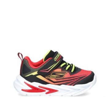 Skechers S Lighs Flex-Glow Ultra klittenbandschoenen, Verzenden, Nieuw, Zwart, Skechers