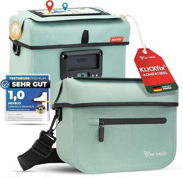 Stuurtas MiVelo Mintgroen, Ophalen of Verzenden, Nieuw