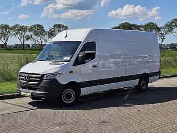 Zakelijke Lease |  Mercedes-Benz Sprinter 317 L3H2 Pro Led M, Automaat, Stof, Gebruikt, Zwart