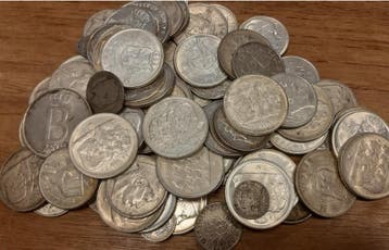 10 kilo zilver België en/of Frankrijk, Ophalen of Verzenden, Zilver