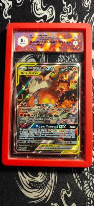 Pokémon - 1 Graded card - Pokémon - Charizard, reshiram, Nieuw