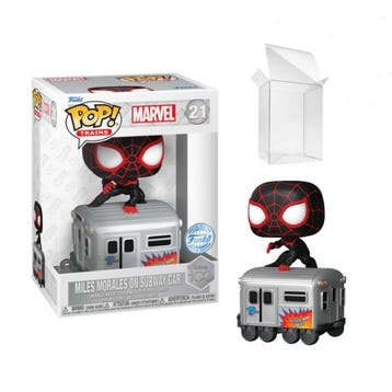 Funko Pop! Marvel  Miles Morales Disney 100th Train Cart US, Verzenden, Nieuw