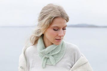 Patroon Gebreid Sjaaltje Thought So van Drops Alpaca wol, Hobby en Vrije tijd, Ophalen of Verzenden, Nieuw