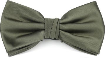 Suitable Satijn Strik Olijf maat one size Heren, Effen, Verzenden, Nieuw, Suitable