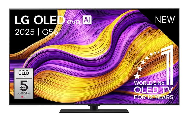 LG 55 inch OLED evo AI G5 4K Smart TV 2025, Audio, Tv en Foto, Televisies, 100 cm of meer, Smart TV, 100 Hz, 4k (UHD), Zo goed als nieuw