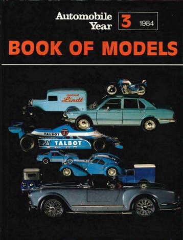 Automobile Year  Book of Models  nr. 3, Gelezen, Verzenden, Overige merken, Jean-Rodolphe Piccard