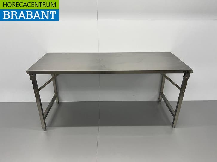 HCB RVS Inklapbare Werktafel Tafel 180 x 70 x 85 cm Horeca, Zakelijke goederen, Horeca | Keukenapparatuur, Nieuw in verpakking