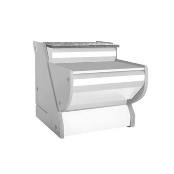 GGM Gastro | Kassa-sectie - 800x1150x930mm - frontpaneel wit, Verzenden, Nieuw in verpakking, Meubilair
