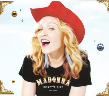 Madonna - Dont Tell Me, Ophalen of Verzenden, Gebruikt