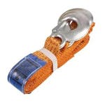 Oranje Sleepkabel - 5000 Kg - 4,5 M - Extra Sterke Haken - S, Ophalen of Verzenden, Nieuw