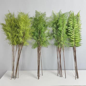 Realistische Kunstvaren Takken - Handgemaakt & Elegant Groen, Verzenden, Nieuw