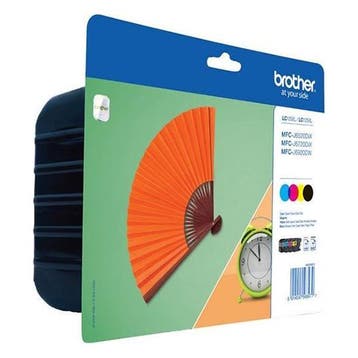 Brother LC-129XLVALBP multipack zwart + 3 kleuren, Verzenden, Nieuw, Cartridge, Brother