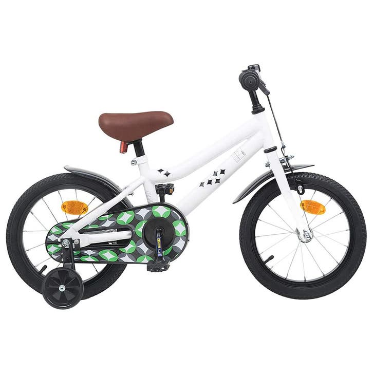 vidaXL Kinderfiets 16 Inch voor 4-6 jaar oud Wit, Fietsen en Brommers, Fietsen | Racefietsen, Nieuw, Verzenden