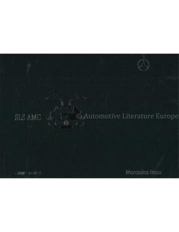 2010 MERCEDES BENZ SLS AMG BROCHURE JAPANS, Nieuw, Author