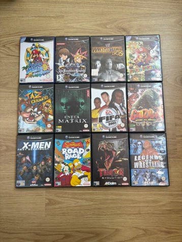 Nintendo - Gamecube - lot of 12 gamecube games - Videogame -, Spelcomputers en Games, Nieuw