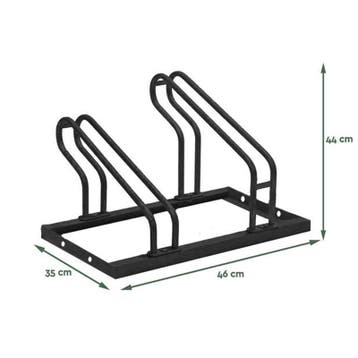 Fietsenrek 2 Fietsen Zwart - BRASQ, Ophalen of Verzenden, Nieuw