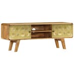 vidaXL Tv-meubel 120x30x45 cm massief mangohout, Huis en Inrichting, 100 tot 150 cm, Verzenden, Nieuw, Minder dan 100 cm