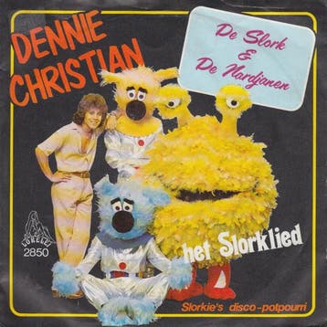 vinyl single 7 inch - Dennie Christian - Het Slorklied, Verzenden, Zo goed als nieuw, 7 inch, Pop