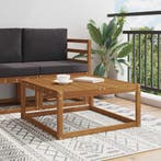 vidaXL Buiten Tafel Naturel 79 x 79 x 37 cm, Verzenden, Nieuw