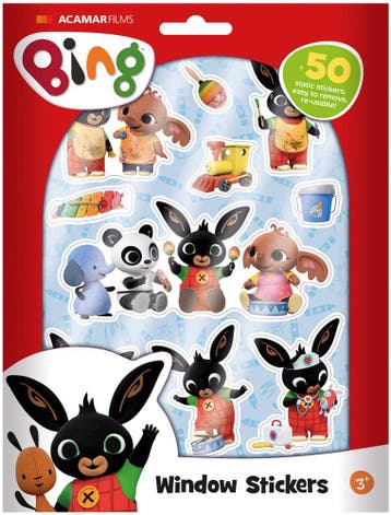 Bing - Raamstickers | Bambolino Toys - Hobby Artikelen, Verzenden, Nieuw