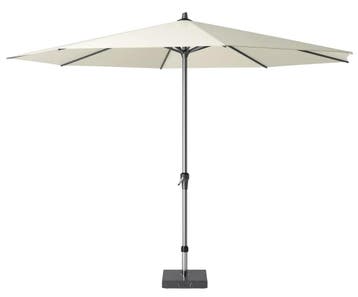 Platinum 350Ø Riva antraciet frame ecru doek - Parasol, Nieuw