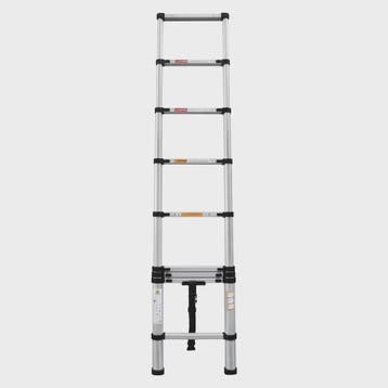 Lichtgewicht Aluminium Telescoopladder - 150kg Capaciteit, E, Verzenden, Nieuw