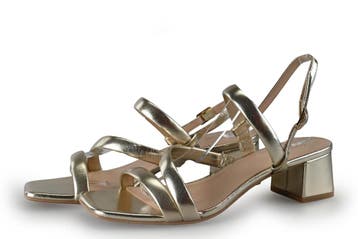 Graceland Sandalen in maat 41 Goud, Overige kleuren, Verzenden, Sandalen of Muiltjes, Zo goed als nieuw