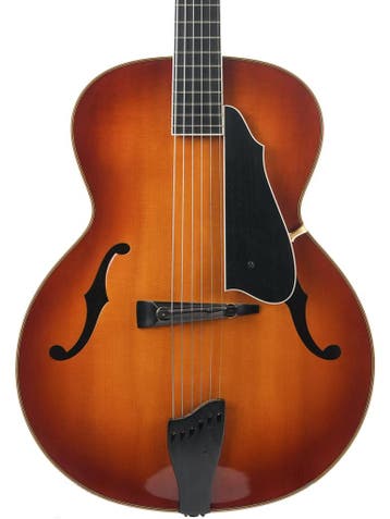 Andy Manson DE Acoustic Archtop Sunburst 1998 (Instrument), Ophalen of Verzenden, Zo goed als nieuw, Klassieke of Spaanse gitaar