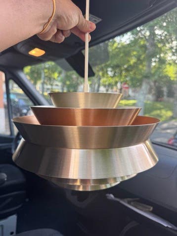 Granhaga - Carl Thore - Plafondlamp - Aluminium, Koper -