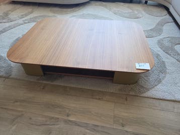 Prestige design salontafel van walnoothout, Nieuw