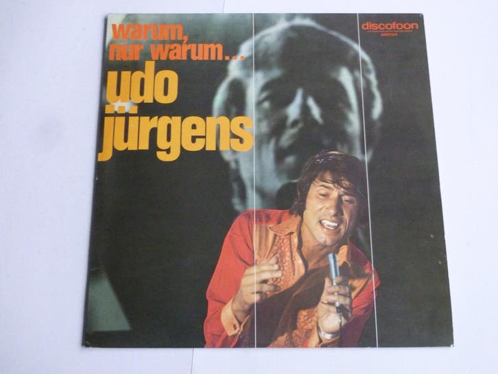Udo Jürgens - Warum, nur Warum... (LP) discofoon, Cd's en Dvd's, Vinyl | Pop, Zo goed als nieuw, Ophalen of Verzenden