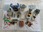 Playmobil - Playmobil Ensemble poste de police, camping-car,